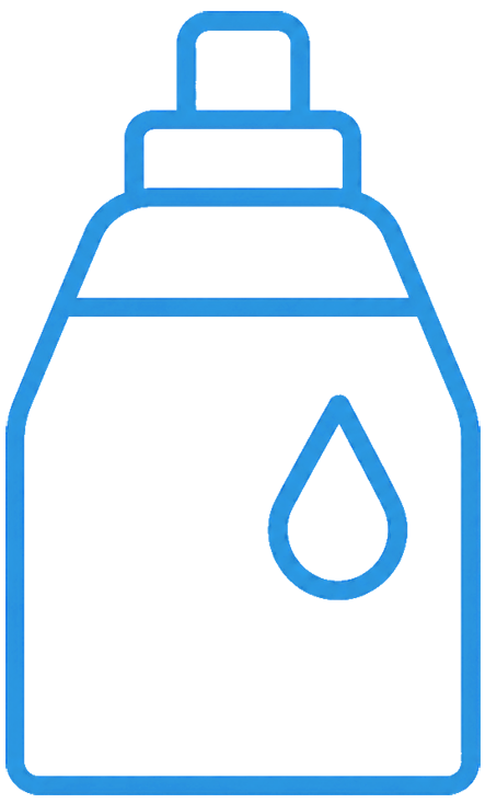 Mniej płynu do płukania